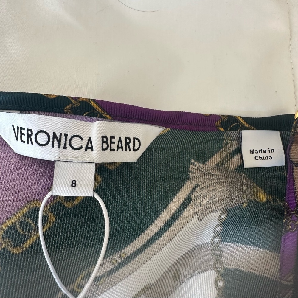 NWT Veronica Beard Sola Silk Camisole Top.  Unique and Beautiful. Size 8. - Picture 9 of 12